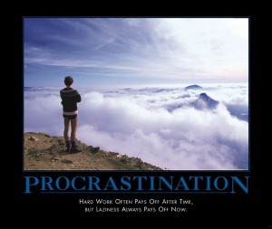 procrastination