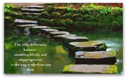 Stepping Stones or Stumbling Blocks | The Daily Choice Devotional.